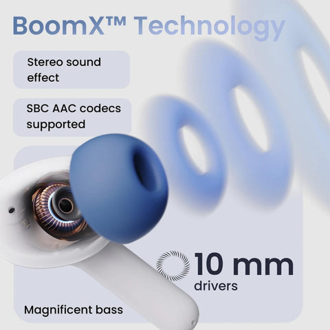 Boult 10 mm Driver equipped bluetooth earbud price in Nepal