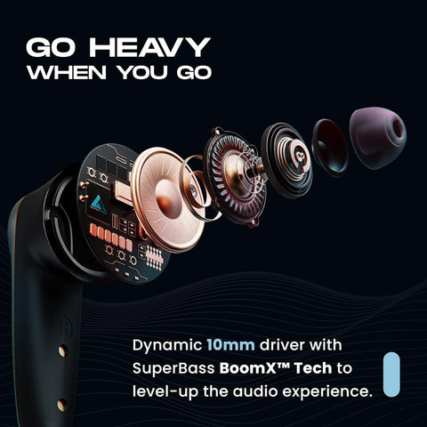 Boult Maverick earbud driver