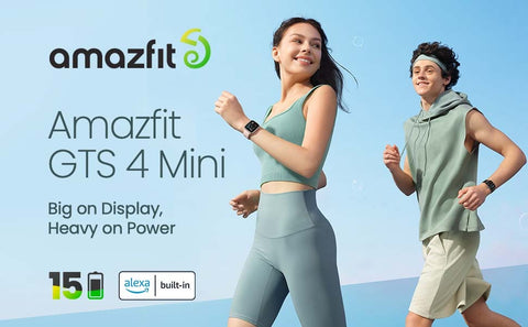 Amazfit GTS 4 Mini 15 Days Battery Back up