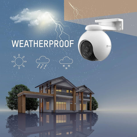 Weatherproof cctv camera