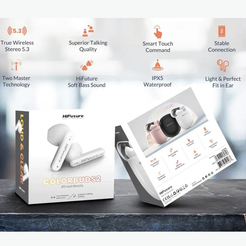 HiFuture Colorbuds 2 Earbuds specifications