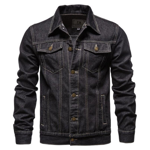 Shop black denim jeans jacket at best price in Nepal
