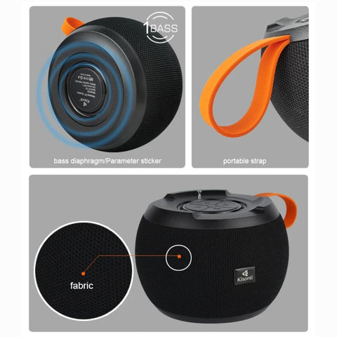 Portable Mini Wireless Bluetooth Speaker