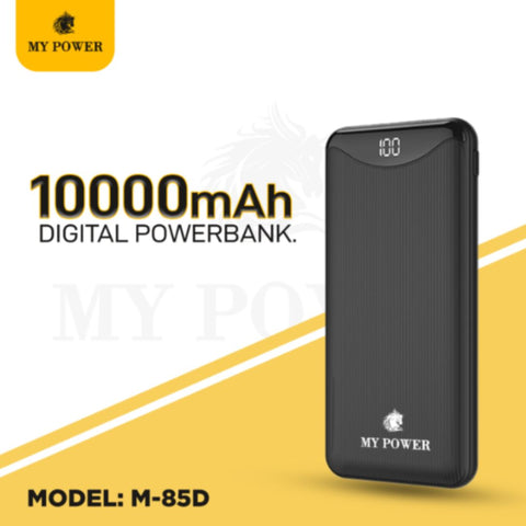 Buy My Power Digital Power bank M85D 10000mah | Brother-mart