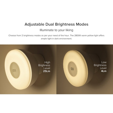 Xiaomi MUE4115GL Mi Motion-Activated Night Light 2, 360° magnetic