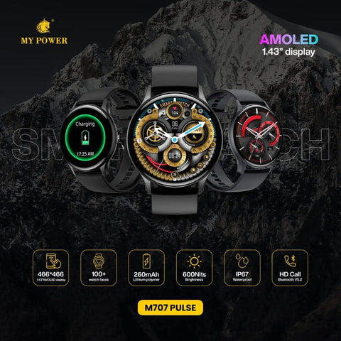 MyPower m707 pulse smartwatch price in nepal