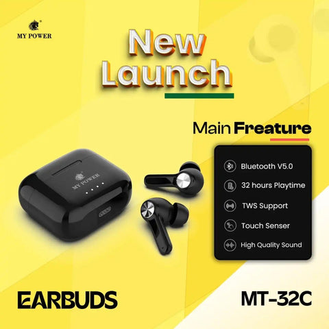 MY POWER MT-32c Earbuds  Buy best earbuds under 2000 in Nepal
