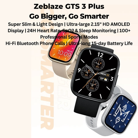 Zeblaze GTS3 Plus Smartwatch price in Nepal