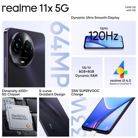 Realme 11x 5g Smartphone price in Nepal