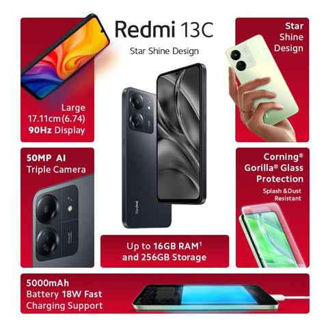 Redmi 13C 4g Smartphone best price in Nepal