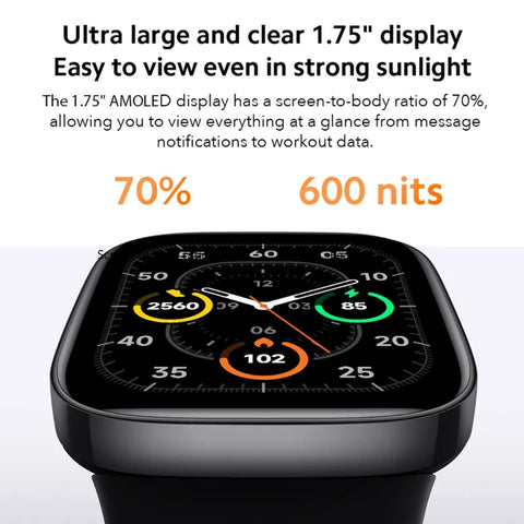 Redmi Watch 3 Active Bluetooth Calling 1.83 Screen, Premium Metallic  Finish, 200+ Watch Faces, Upto 12 Days of Battery Life, 5ATM, 100+ Sports  Modes