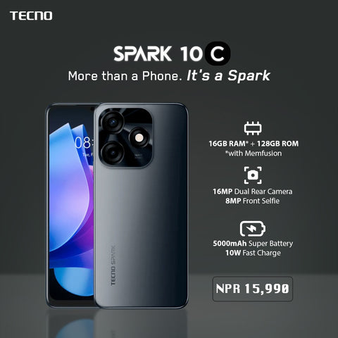 Tecno Spark 10c Smartphone Price in Nepal