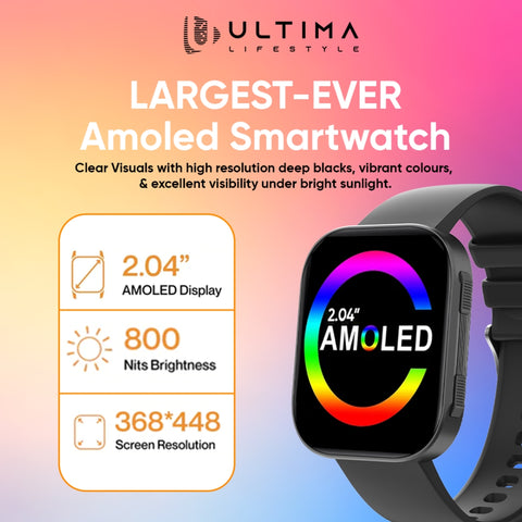 Ultima Watch Nova Pro BT Calling smartwatch