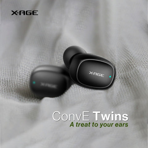 X-Age bluetooth earbuds available at brother-mart