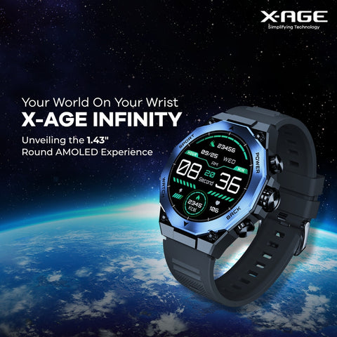 X-AGE Infinity Bluetooth calling smartwatch price in Nepal