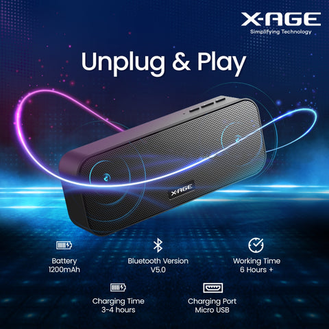 X-Age Wireless bluetooth speaker price in nepal