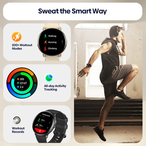 Fitness tracking smartwatch