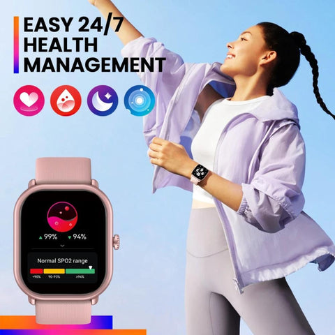 Health and fitness tracking-zeblaze gts 3 pro smartwatch