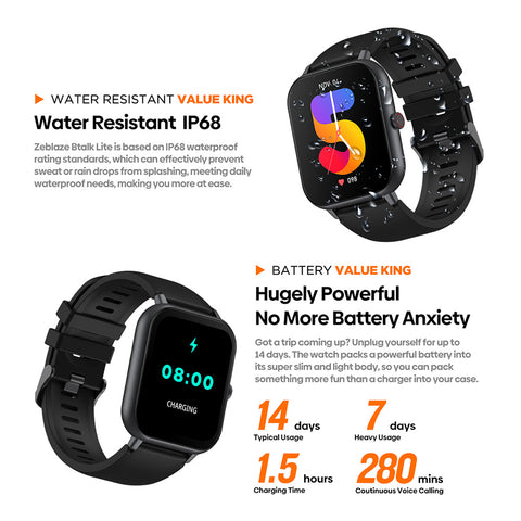 Zeblaze Btalk Lite Bluetooth Calling Smart watch In Nepal