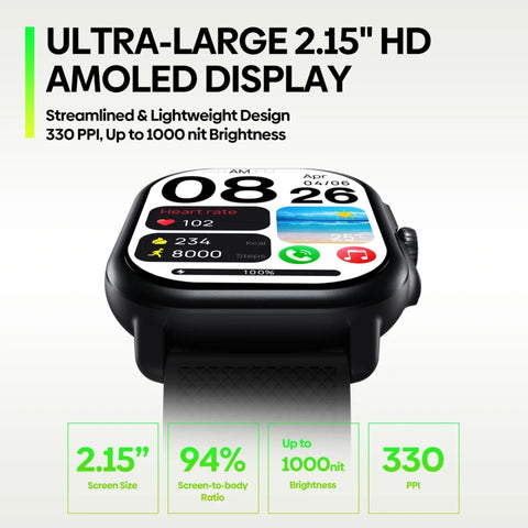 Zeblaze Beyond 3 Pro AMOLED Display Smartwatch