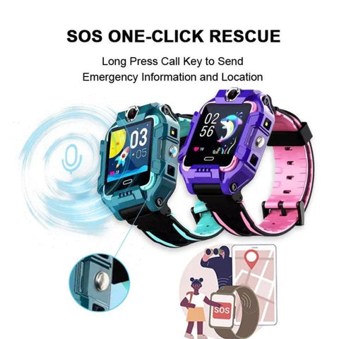 Kids Smartwatch GPS Tracking children's Watch