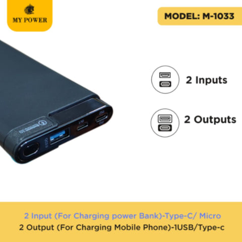 Buy My Power Digital Power bank M85D 10000mah