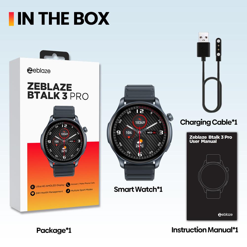 Zeblaze Btalk 3 pro smartwatch affordable price