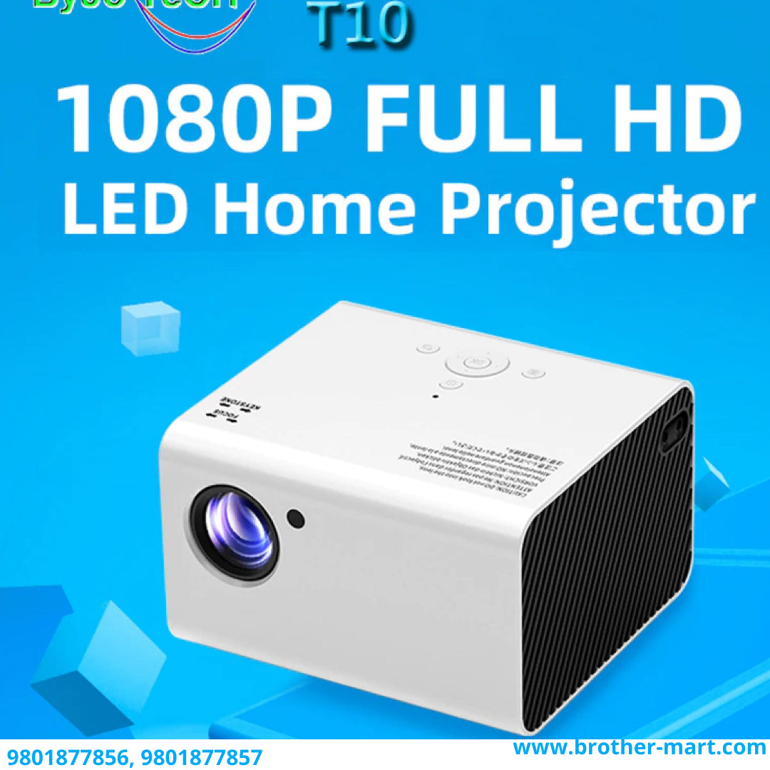 Mini Proyector T4 1024x600p Full HD Wi-Fi