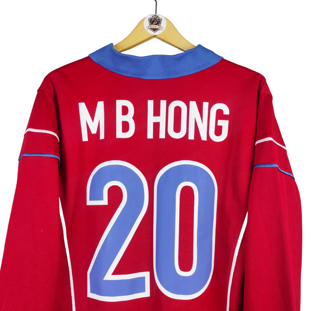 South Korea Home Shirt L/S 1998-2000 M B Hong (L)