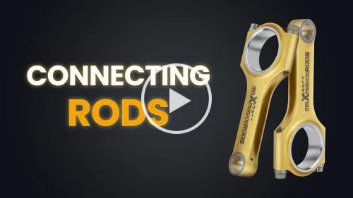 4x Conrods Connecting Rods+ARP 2000 Bolts compatible for MAZDA 2.0L FS FS-DE ENGINE 5.315