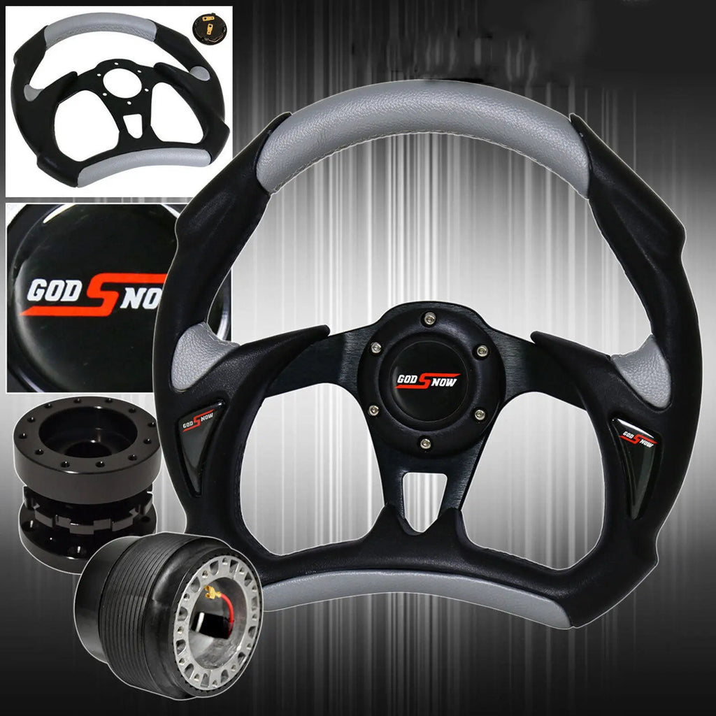 Fits 90 96 300zx Jdm 320mm Steering Wheel Hub Adapter Extender Godsnow