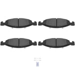 Front Ceramic Brake Pads For 99 2000 2001 2002 Jeep Grand Cherokee 4pcs Slotted ECCPP