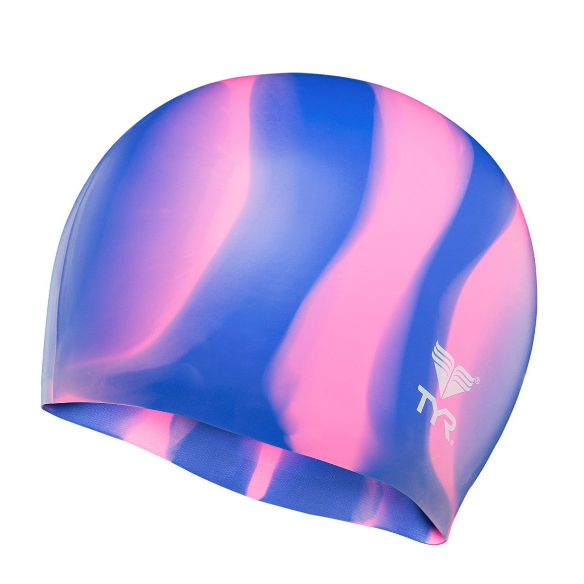 TYR Long Hair Silicone Swim Cap