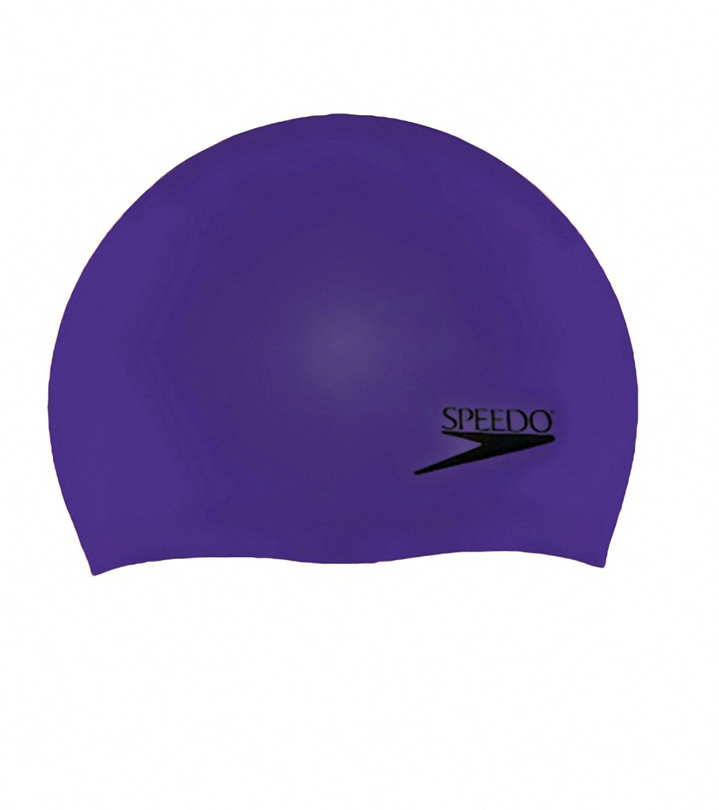 Speedo Solid Silicone Swim Cap