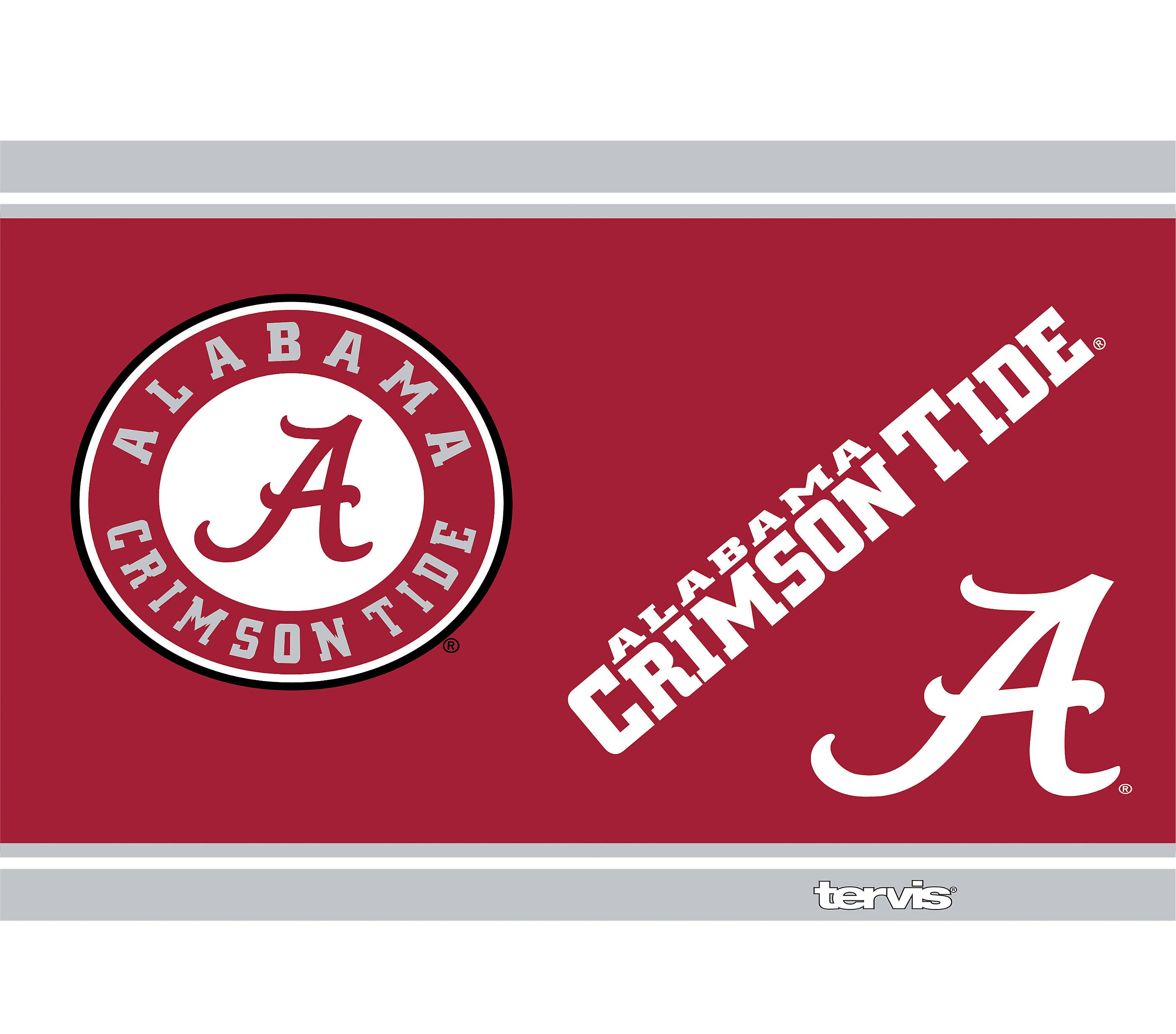 Tervis Alabama Crimson Tide 30 oz Campus Stainless Steel Tervis Tumbler