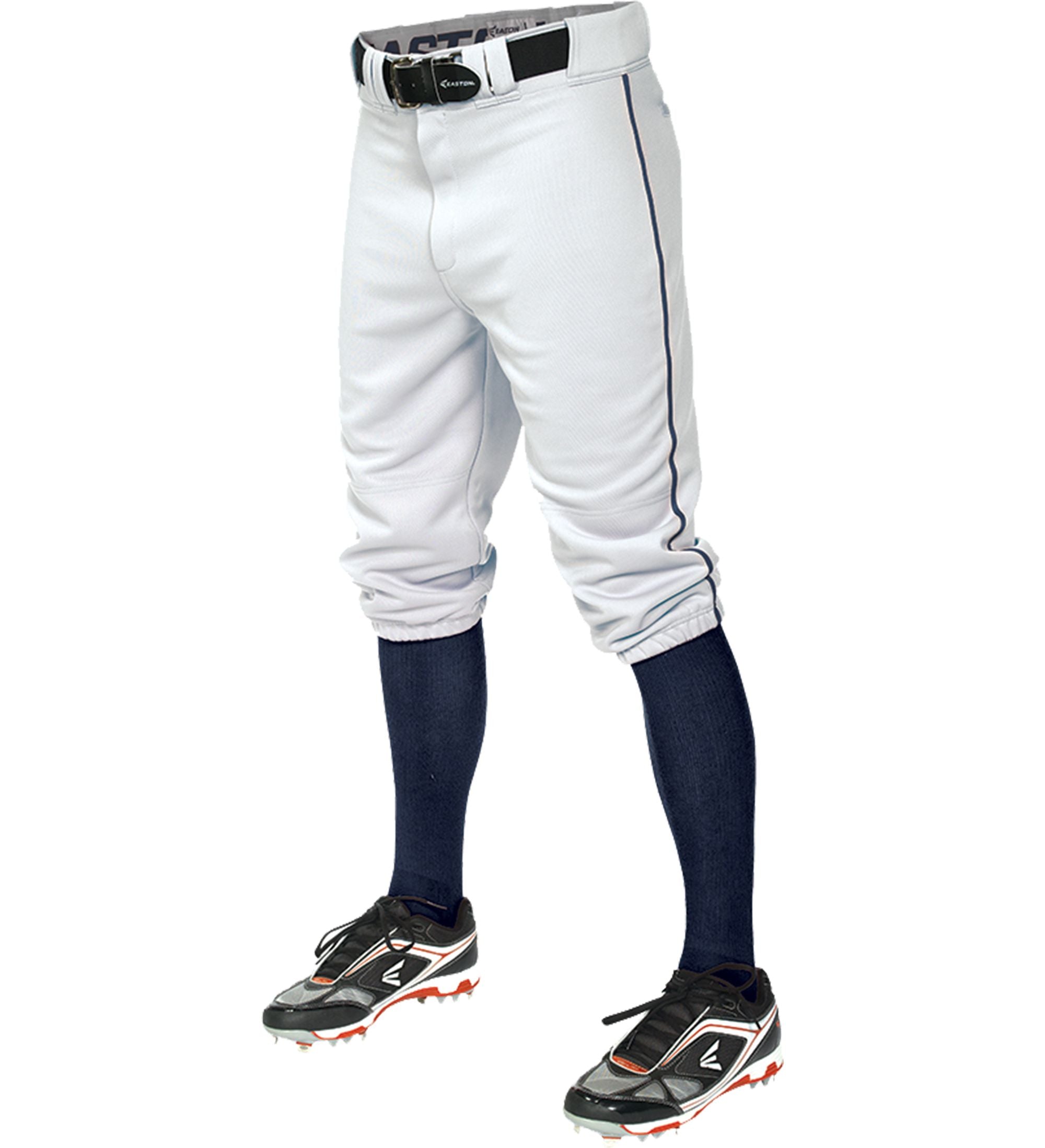 Easton Adult Belted Piped Pro Knicker Baseball Pants