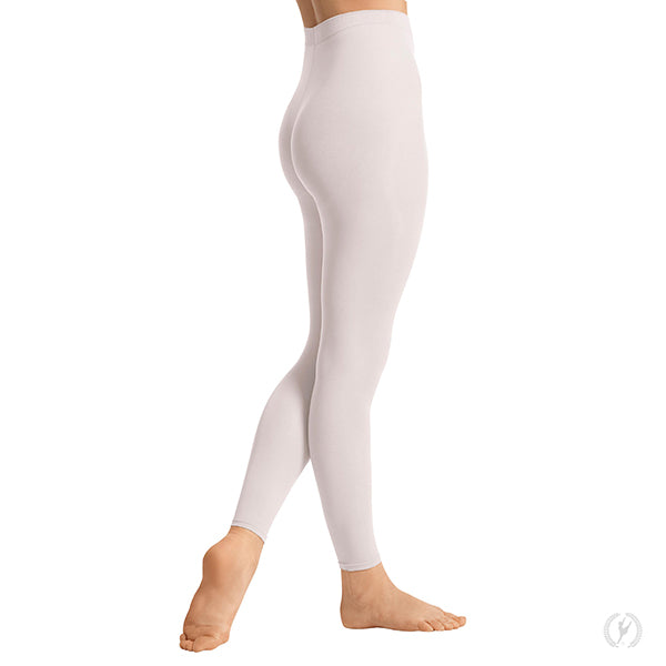 Euroskins Adult White Footless Tights