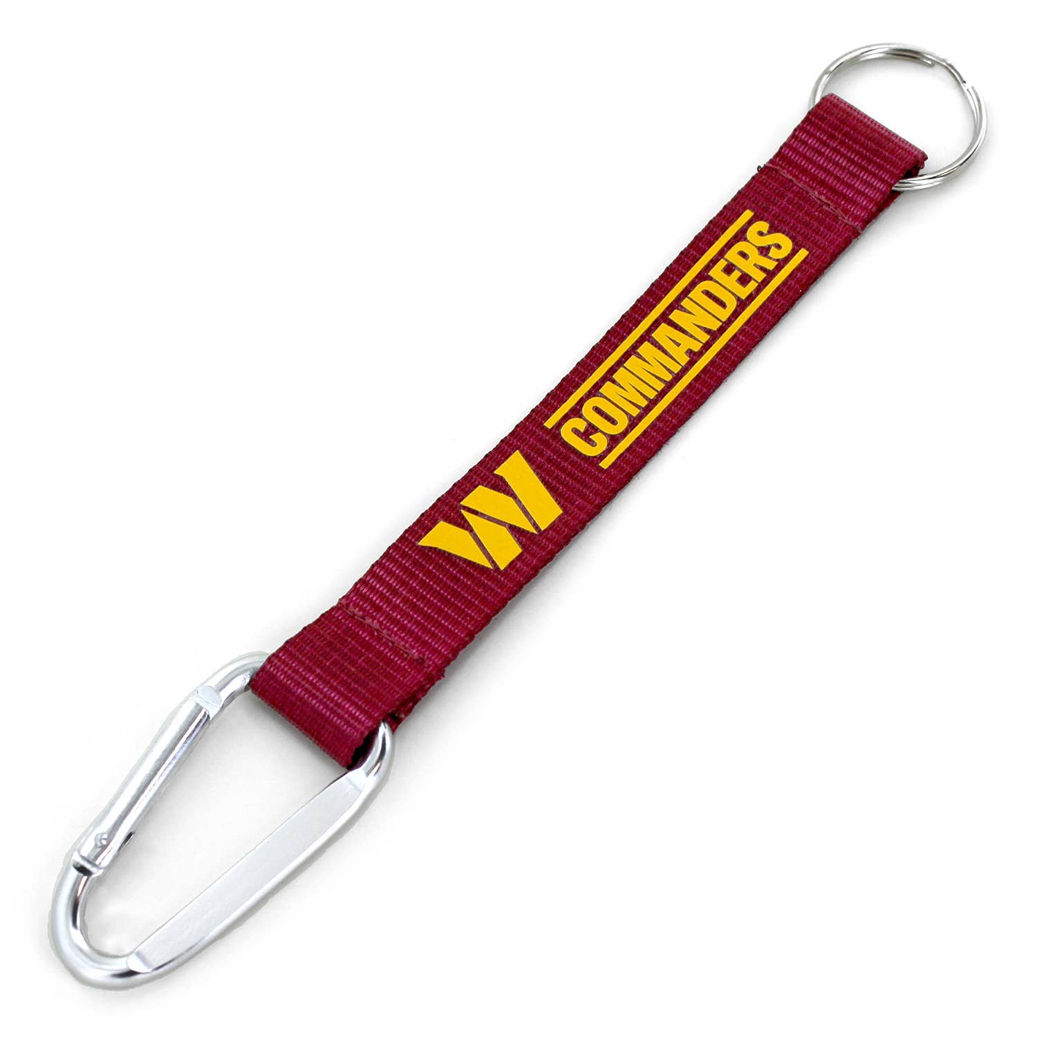 Washington Commanders Carabiner Keychain