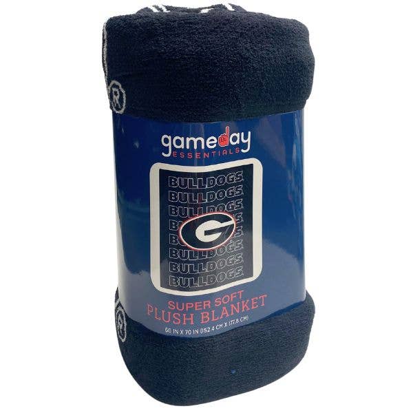 Georgia Bulldogs Oversized Plush Blanket