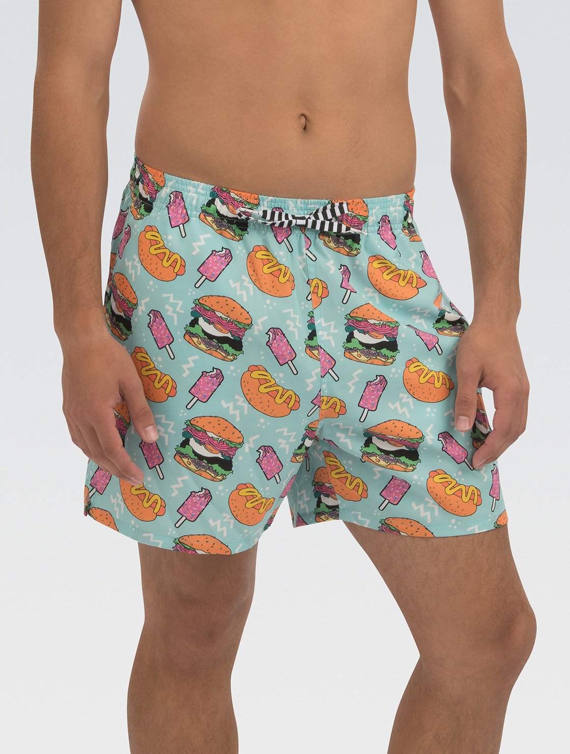 Dolfin Mens Youth Burger TIme Shorts