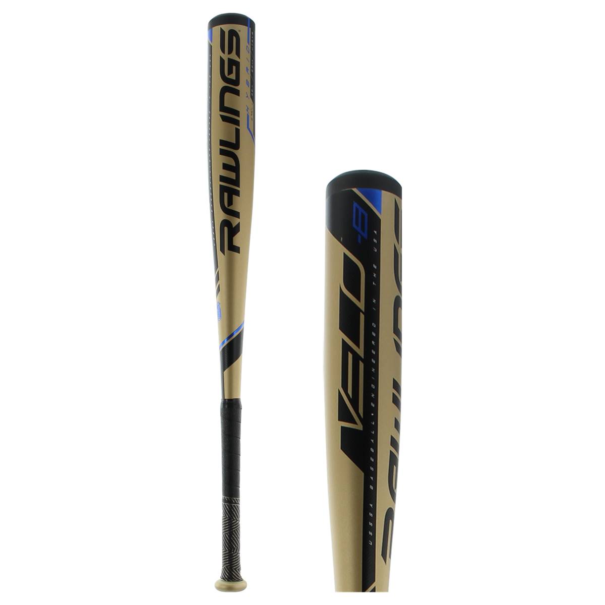 Rawlings VELO UT USSSA Baseball Bat (-8)