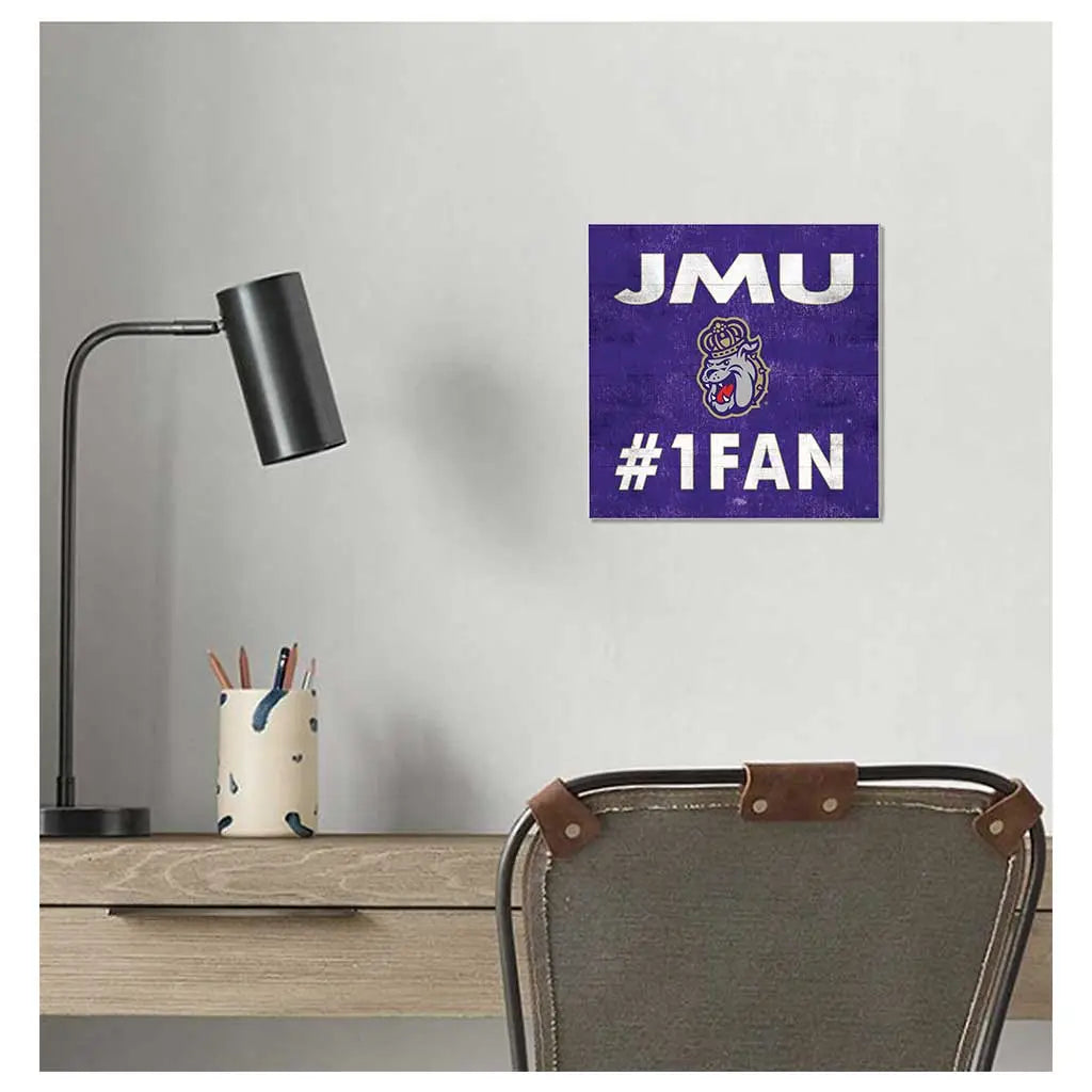 JMU duke dog #1 Fan Sign