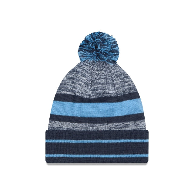 Tennessee Titans Cuff Knit Beanie With Pom