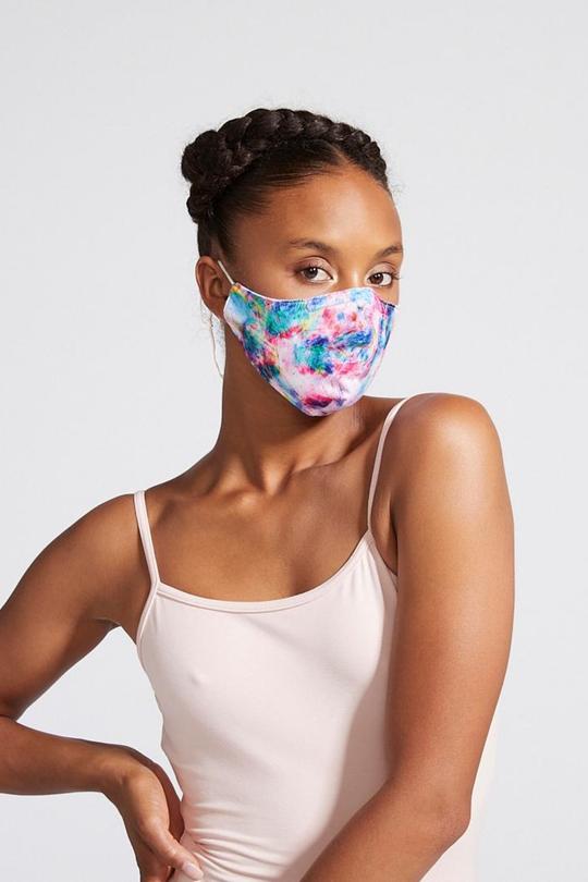 Bloch B-Safe Adult Lanyard Face Mask (Tie Dye)