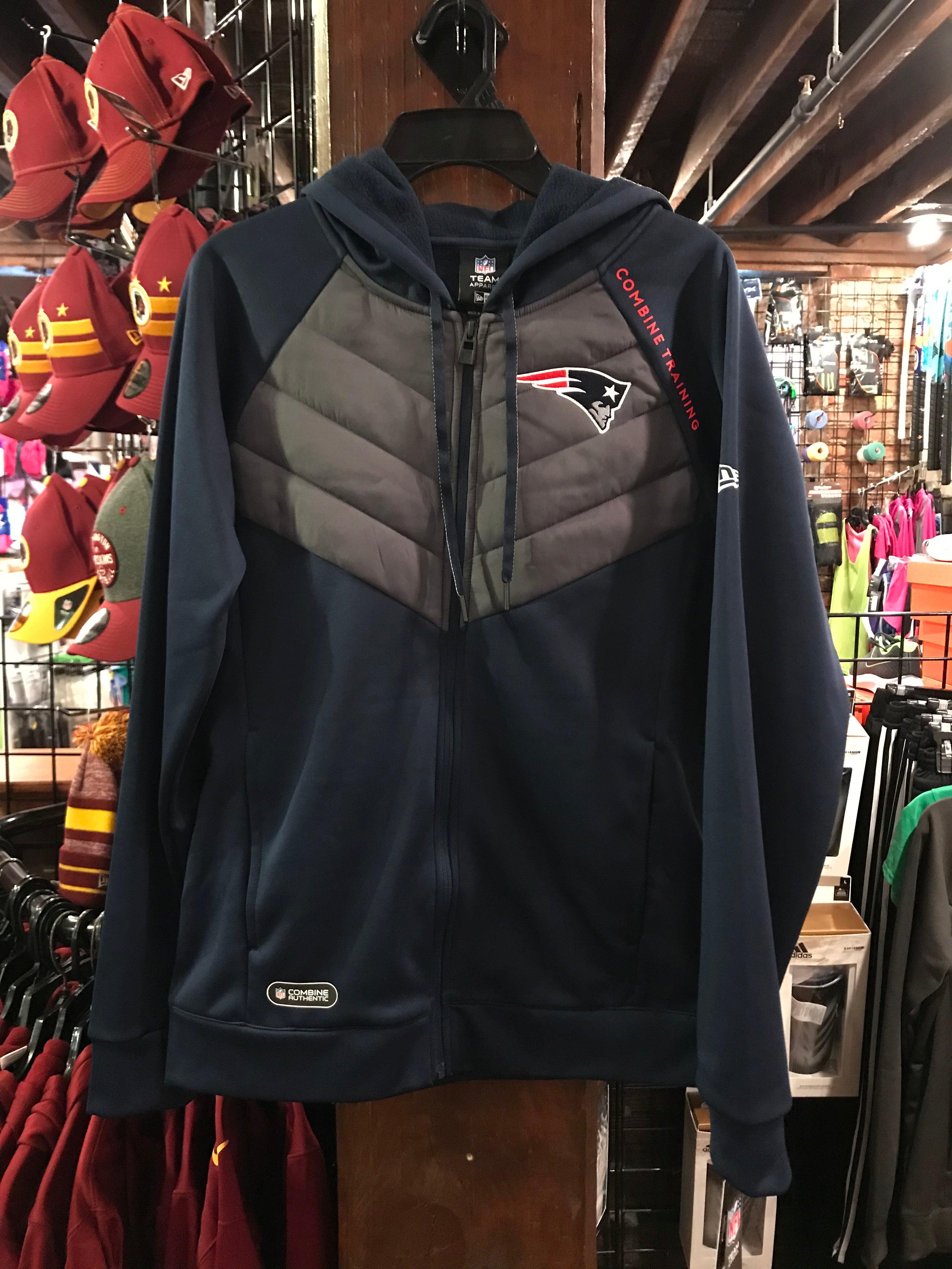 New England Patriots Full Zip Hoodie