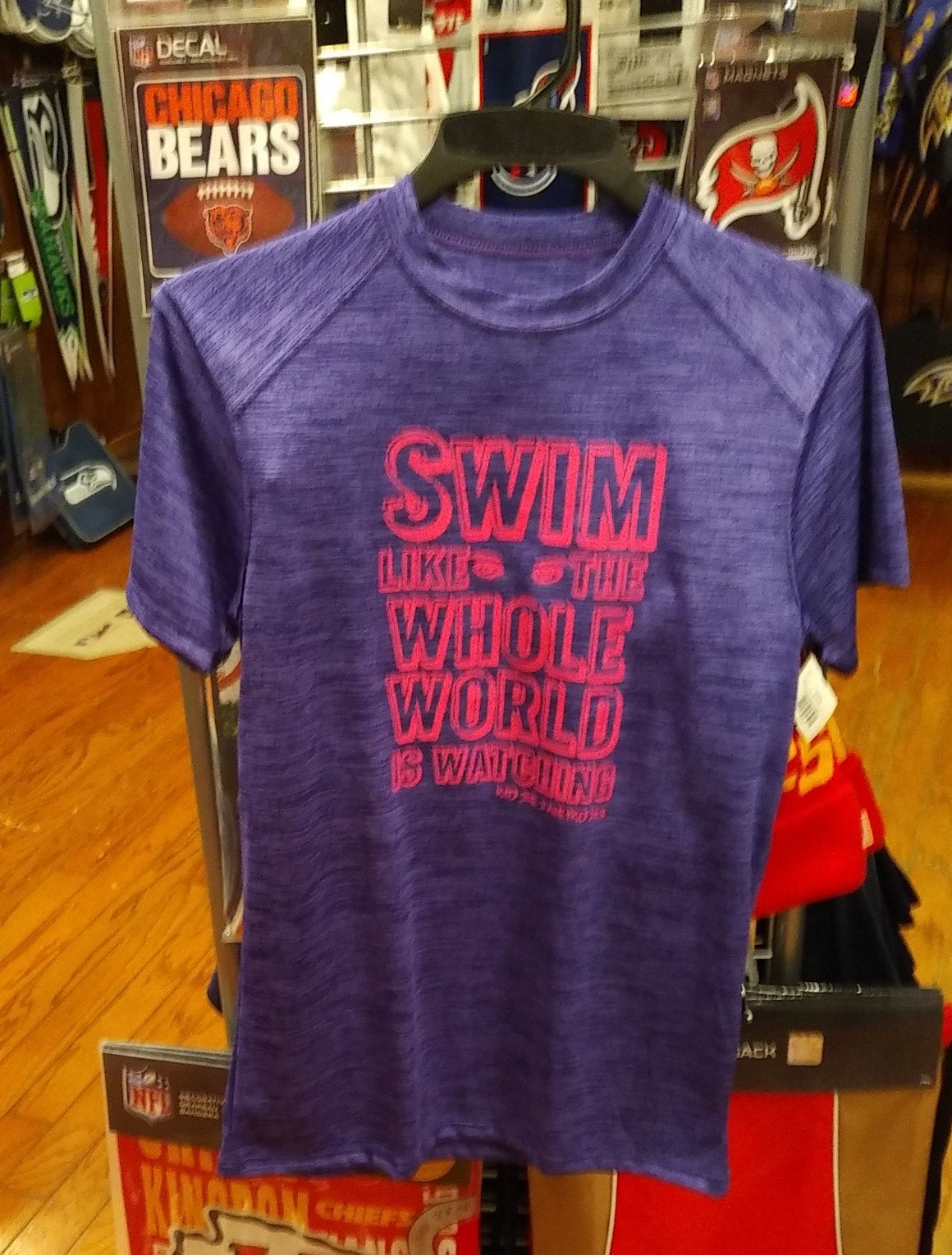 Swim Like The Whole World Is Watching T-Shirt