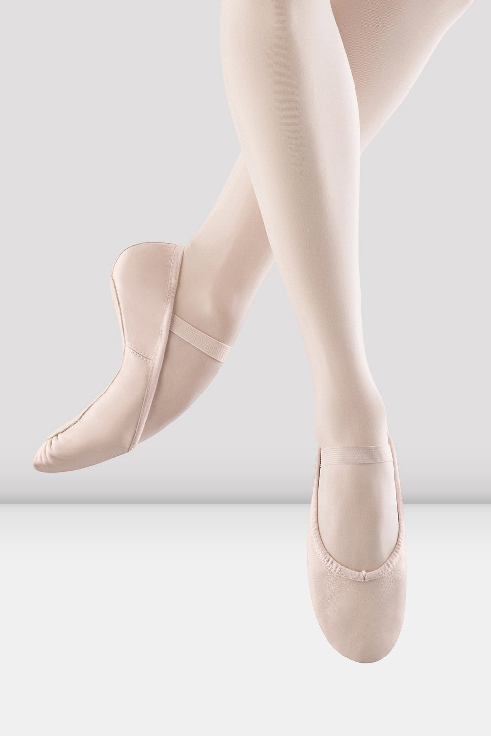 Bloch Girls Dansoft Leather Ballet Shoes