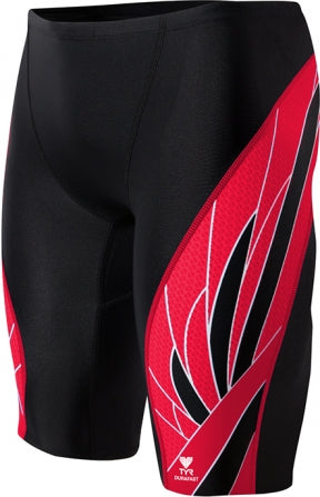 TYR Phoenix Splice Male Jammer in Black/Red