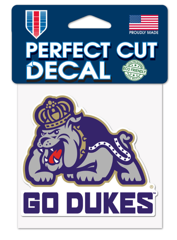 James Madison Perfect Cut Decal