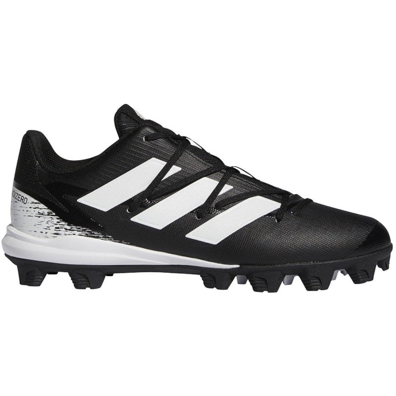 Adidas Afterburner 8 MD Baseball Cleat in Black